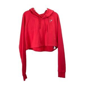 Gymshark Training Cropped Hoodie Sweatshirt‎ Sz L